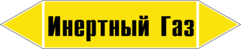 Маркировка трубопровода "инертный газ" (пленка, 716х148 мм) - Маркировка трубопроводов - Маркировки трубопроводов "ГАЗ" - ohrana.inoy.org